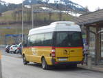Mercedes/690048/214390---postauto-bern---be (214'390) - PostAuto Bern - BE 724'151 - Mercedes am 17. Februar 2020 beim Bahnhof Zweisimmen