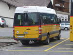 Mercedes/693664/215143---kuebli-gstaad---be (215'143) - Kbli, Gstaad - BE 305'545 - Mercedes am 14. Mrz 2020 beim Bahnhof Gstaad