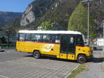 (216'089) - PostAuto Bern - BE 90'275 - Mercedes/Kusters (ex Portenier, Adelboden Nr. 7) am 15. April 2020 beim Bahnhof Interlaken West
