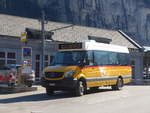 (223'741) - PostAuto Bern - BE 822'867 - Mercedes am 25. Februar 2021 beim Bahnhof Lauterbrunnen