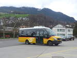 (224'388) - PostAuto Zentralschweiz - Nr. 8/OW 10'314 - Mercedes (ex Dillier, Sarnen Nr. 8) am 27. Mrz 2021 beim Bahnhof Sarnen