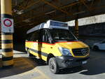 (233'645) - PostAuto Graubnden - GR 107'306 - Mercedes am 10. Mrz 2022 in Thusis, Postautostation