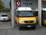 Mercedes/791007/241038---postauto-graubuenden---nr (241'038) - PostAuto Graubnden - Nr. 13/GR 101'421 - Mercedes (ex Nr. 5) am 11. Oktober 2022 in Chur, Garage