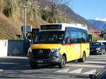 (244'914) - Starnini, Tenero - TI 7521/PID 11'565 - Mercedes am 10. Januar 2023 beim Bahnhof Tenero 