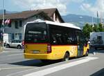 (250'843) - PostAuto Zentralschweiz - Nr. 202/OW 10'314/PID 10'400 - Mercedes (ex Nr. 8; ex Dillier, Sarnen Nr. 8) am 1. Juni 2023 beim Bahnhof Giswil