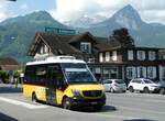 (250'845) - PostAuto Zentralschweiz - Nr. 202/OW 10'314/PID 10'400 - Mercedes (ex Nr. 8; ex Dillier, Sarnen Nr. 8) am 1. Juni 2023 beim Bahnhof Giswil