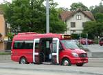 (251'877) - Bernmobil, Bern - Nr. 503/BE 653'503 - Mercedes (ex Busland, Burgdorf Nr. 402) am 22. Juni 2023 beim Bahnhof Worb Dorf