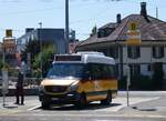 Mercedes/858433/265237---postauto-bern---nr (265'237) - PostAuto Bern - Nr. 221/BE 724'221/PID 10'524 - Mercedes am 29. Juli 2024 beim Bahnhof Worb Dorf