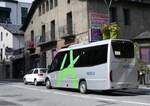 Mercedes/864412/267323---andbus-andorra-la-vella (267'323) - Andbus, Andorra la Vella - P3490 - Mercedes am 19. September 2024 in La Massana, Hostal Palanques