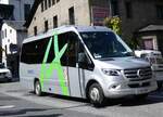 Mercedes/864418/267329---andbus-andorra-la-vella (267'329) - Andbus, Andorra la Vella - P3490 - Mercedes am 19. September 2024 in La Massana, Hostal Palanques