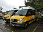 Mercedes/865203/267631---postauto-wallis---nr (267'631) - PostAuto Wallis - Nr. 41/VS 476'472/PID 5649 - Mercedes (ex TRD, Savise) am 1. Oktober 2024 in Yverdon, Garage