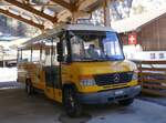 (272'222) - PostAuto Bern - BE 755'377/PID 5683 - Mercedes/Kusters am 18. Februar 2025 in Stechelberg, Garage