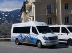 (273'266) - Grindelwald Reisen, Grindelwald - BE 635'910 - Mercedes am 28. März 2025 beim Bahnhof Grindelwald