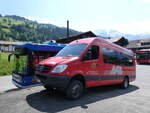 AFA Adelboden/888710/277176---afa-adelboden---nr (277'176) - AFA Adelboden - Nr. 52/BE 611'229 - Mercedes am 21. Juni 2025 beim Bahnhof Lenk