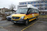 (284'473) - CarPostal Ouest - VD 386'108/PID 10'718 - Mercedes (ex JU 39'182 - Mercedes am 31. Januar 2026 in Yverdon, Garage