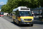 (289'705) - CarPostal Ouest - VD 386'108/PID 10'718 - Mercedes (ex JU 39'182 - Mercedes am 18. Juli 2026 beim Bahnhof Yverdon