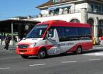 (291'046) - Oliotours, Saxon - VS 99'949 - Mercedes am 23. September 2026 beim Bahnhof Thun