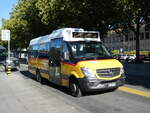 (291'059) - CarPostal Ouest - VD 386'108/PID 10'718 - Mercedes (ex JU 39'182) am 26. September 2026 beim Bahnhof Yverdon 
