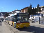 (178'617) - PostAuto Zrich - Nr. 165/ZH 781'200 - MAN am 18. Februar 2017 beim Bahnhof St. Moritz