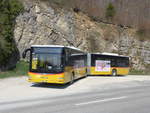 MAN/655507/203771---carpostal-ouest---ju (203'771) - CarPostal Ouest - JU 52'078 - MAN (ex Nr. 78) am 15. April 2019 in Charmoille, Zoll