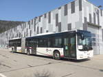 (224'681) - PostAuto Nordschweiz - NE 165'373 - MAN (ex AG 271'206) am 2. April 2021 in Boudevilliers, SCAN-ne (Einsatz CarPostal)
