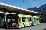 (229'243) - Chur Bus, Chur - Nr. 54/GR 155'854 - MAN am 15. Oktober 2021 beim Bahnhof Chur