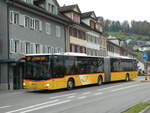 (242'656) - PostAuto Ostschweiz - SZ 63'810 - MAN (ex Kistler, Reichenburg) am 13. November 2022 beim Bahnhof Schmerikon