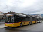 (269'278) - PostAuto Ostschweiz - SG 436'001/PID 11'248 - MAN (ex SZ 61'601) am 19. November 2024 beim Bahnhof Uznach