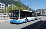 (278'637) - RTB Altsttten - Nr. 10/SG 348'634 - MAN am 8. August 2025 beim Bahnhof Sargans