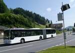 Wiggen/887263/276566---wieland-murten---nr (276'566) - Wieland, Murten - Nr. 123/FR 300'604 - Mercedes (ex Knecht, Windisch Nr. 215; ex Interbus, Yverdon Nr. 215; ex BVB Basel Nr. 794; ex ASN Stadel Nr. 199/PID 4125) am 13. Juni 2025 in Wiggen, Egghus