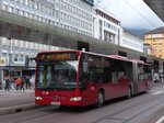 (175'876) - IVB Innsbruck - Nr. 417/I 417 IVB - Mercedes am 18. Oktober 2016 beim Bahnhof Innsbruck