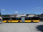 PostAuto Ostschweiz/887879/276831---postauto-ostschweiz---sg (276'831) - PostAuto Ostschweiz - SG 492'006/PID 5181 - Mercedes (ex SZ 58'001; ex Kistler, Reichenburg) am 17. Juni 2025 beim Bahnhof Uznach