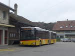 Solaris/693135/215046---postauto-bern---be (215'046) - PostAuto Bern - BE 546'245 - Solaris am 2. Mrz 2020 beim Bahnhof Laupen