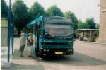 (018'113) - Interliner - Nr. 4624/VP-43-XK - DAF/Den Oudsten am 17. Juli 1997 in Emmeloord, Bustation