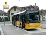 Worb/818710/251881---postauto-bern---nr (251'881) - PostAuto Bern - Nr. 217/BE 843'217/PID 10'674 - Heuliez am 22. Juni 2023 beim Bahnhof Worb Dorf