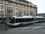 (142'387) - TRACE Colmar - Nr. 162/BP 705 CV - Irisbus am 8. Dezember 2012 beim Bahnhof Colmar