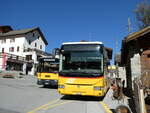 (228'790) - PostAuto Wallis - Nr. 4/VS 355'166 - Irisbus am 10. Oktober 2021 in Arolla, Post
