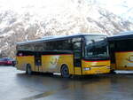 (244'350) - PostAuto Wallis - VS 372'648/PID 5171 - Irisbus am 1. Januar 2023 in Saas-Fee, Busterminal