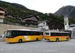 Irisbus/865593/267761---postauto-wallis---vs (267'761) - PostAuto Wallis - VS 415'900/PID 10'082 - Irisbus + Oser, Brchen - VS 93'575 - NAW/Lauber (ex Epiney, Ayer PID 1076) am 6. Oktober 2024 in Mund, Dorf