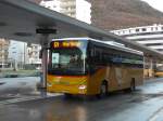 Iveco/431598/158224---bus-trans-visp---vs (158'224) - BUS-trans, Visp - VS 97'000 - Iveco am 4. Januar 2015 beim Bahnhof Visp