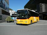 Iveco/783516/238649---bus-trans-visp---vs (238'649) - BUS-trans, Visp - VS 123'123 - Iveco am 31. Juli 2022 beim Bahnhof Visp