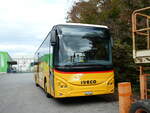 (241'402) - PostAuto Wallis - Nr. 7/VS 355'169 - Iveco am 15. Oktober 2022 in Kerzers, Interbus