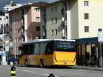 Iveco/796044/242810---autopostale-ticino---ti (242'810) - AutoPostale Ticino - TI 339'214 - Iveco am 16. November 2022 beim Bahnhof Lugano
