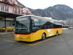 Meiringen/802866/245329---flueck-brienz---nr (245'329) - Fl�ck, Brienz - Nr. 29/BE 868'729/PID 11'831 - Iveco am 25. Januar 2023 in Meiringen, Postautostation