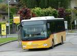 (249'982) - MOB Montreux - Nr. 28/VD 1151/PID 10'228 - Iveco am 13. Mai 2023 beim Bahnhof Monthey CFF