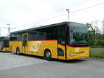 (250'281) - PostAuto Bern - BE 487'695/PID 10'952 - Iveco am 20. Mai 2023 in Laupen, Garage