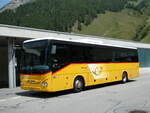 (252'894) - PostAuto Bern - Nr. 88/BE 485'297/PID 10'953 - Iveco am 23. Juli 2023 beim Bahnhof Andermatt