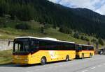 (265'130) - PostAuto Bern - BE 487'695/PID 10'952 - Iveco am 28. Juli 2024 beim Bahnhof Oberwald