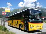 Iveco/858351/265210---postauto-bern---nr (265'210) - PostAuto Bern - Nr. 88/BE 485'297/PID 10'953 - Iveco am 28. Juli 2024 beim Bahnhof Oberwald