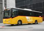 (265'359) - BUS-trans, Visp - VS 45'555/PID 10'519 - Iveco am 3. August 2024 beim Bahnhof Visp